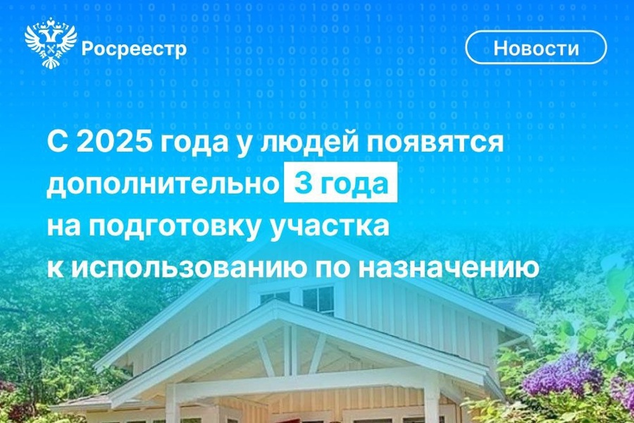 Росреестр разъяснил, как будет работать закон об освоении и использовании земельных участков.